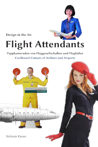 Frontseite des Katalogs 'Design in the Air, Flight Attendants'