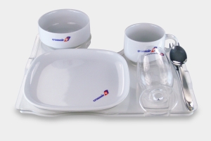 Dinnerware from Crossair